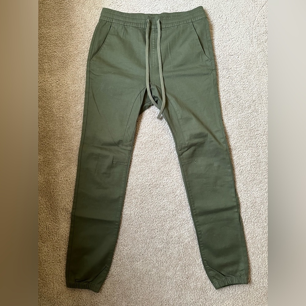 Men’s Olive Joggers